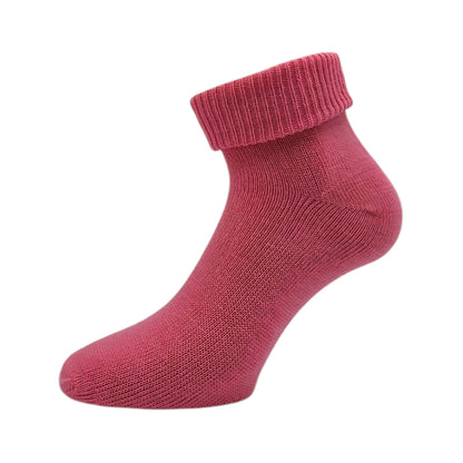 Damen Kuschelsocken Quarter-Kniestrümpfe